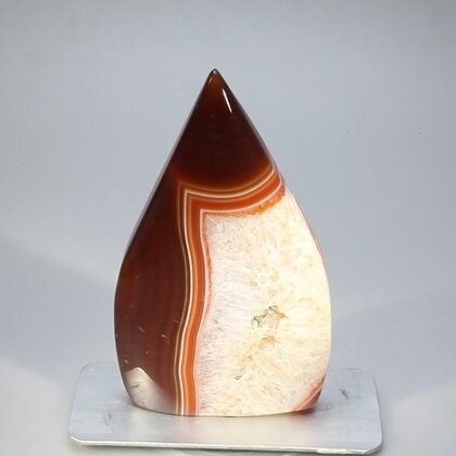 Carnelian Crystal Flame ~85x52mm