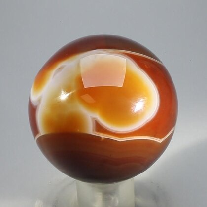 Carnelian Crystal Sphere ~45mm