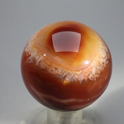 Carnelian Crystal Sphere ~45mm