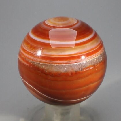 Carnelian Crystal Sphere ~45mm