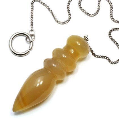 Golden Carnelian Egyptian Pendulum