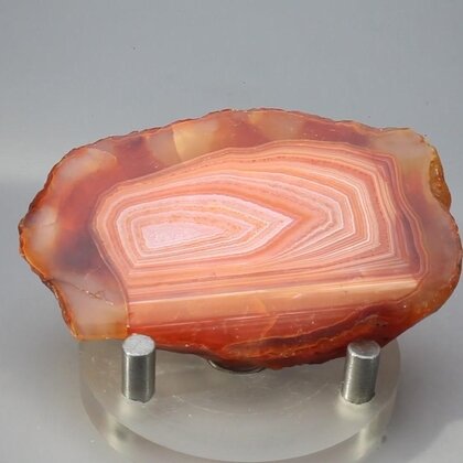 Carnelian Polished Slab ~63x38mm