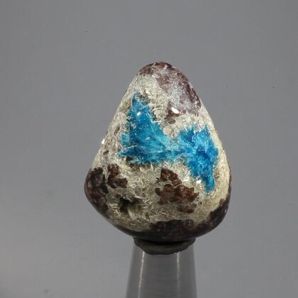 Cavansite & Stilbite Tumblestone ~28mm