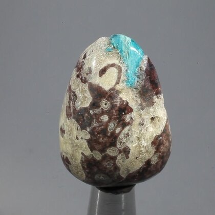 Cavansite & Stilbite Tumblestone ~34mm