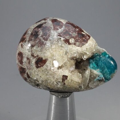 Cavansite & Stilbite Tumblestone ~39mm