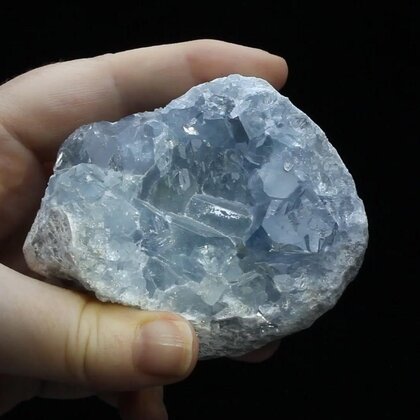 Celestite Crystal Cluster ~77mm