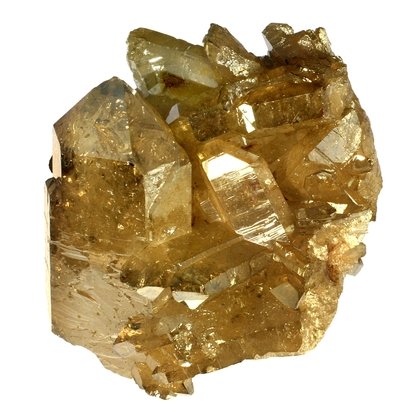 Champagne Aura Quartz Healing Crystal ~50mm