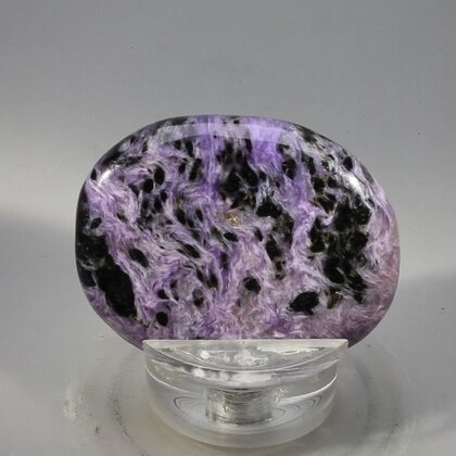 Charoite Massage Stone ~40mm