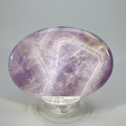 Chevron Amethyst Palmstone (Extra Grade) ~70x50mm