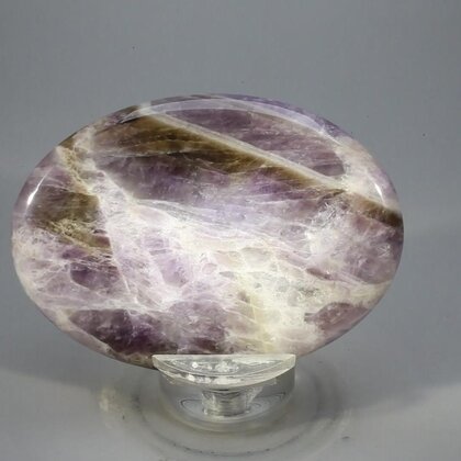Chevron Amethyst Palmstone (Extra Grade) ~70x50mm