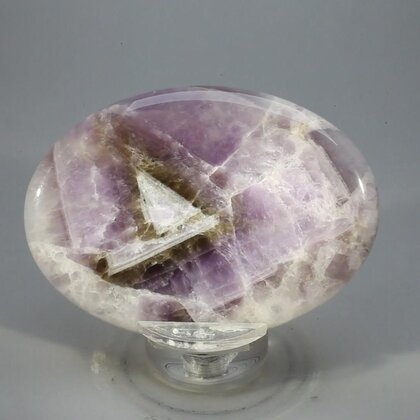 Chevron Amethyst Palmstone (Extra Grade) ~70x50mm