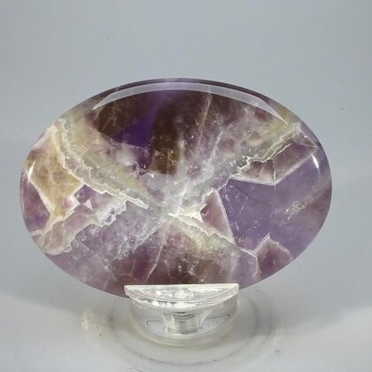 Chevron Amethyst Palmstone (Extra Grade) ~70x50mm