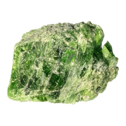 Chrome Diopside Healing Crystal (Russia) ~34mm