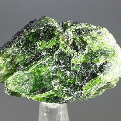 Chrome Diopside Healing Crystal (Russia) ~37mm