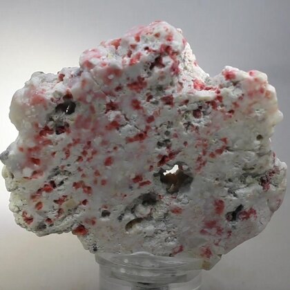 Cinnabar in Opal Natural Slice ~70mm