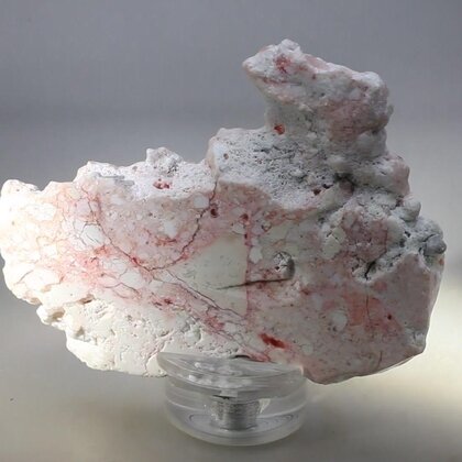 Cinnabar in Opal Natural Slice ~75mm