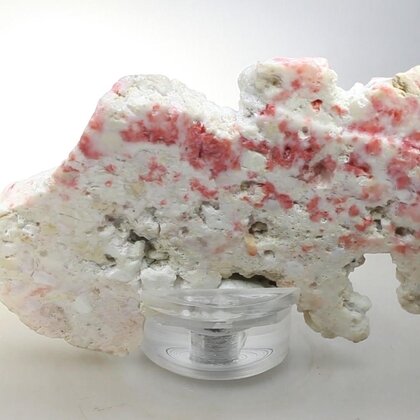 Cinnabar in Opal Natural Slice ~88mm