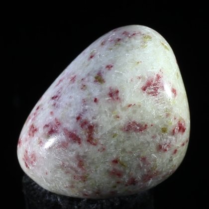 Cinnabar in Quartz Tumblestone ~28mm