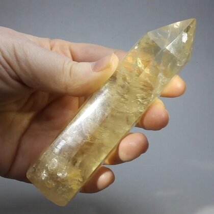 Citrine Polished Point  ~120x30mm