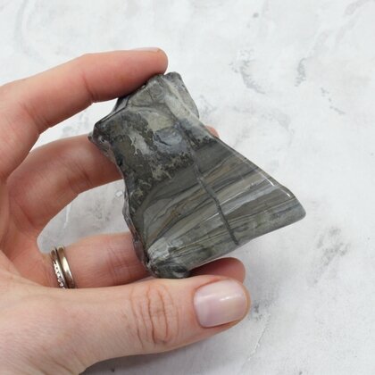 Cotham Marble Polished Slice ~61mm