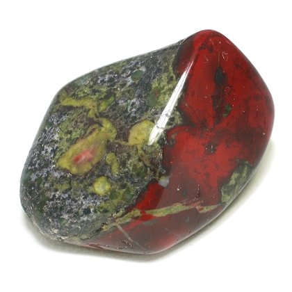 Dragons Blood Jasper Tumblestone ~27mm