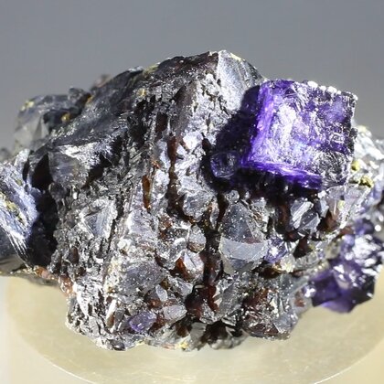 Elmwood Fluorite & Sphalerite Mineral Specimen (U.S.A.) ~38mm