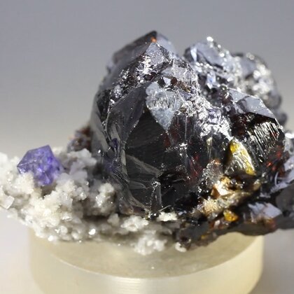 Elmwood Fluorite & Sphalerite Mineral Specimen (U.S.A.) ~45mm