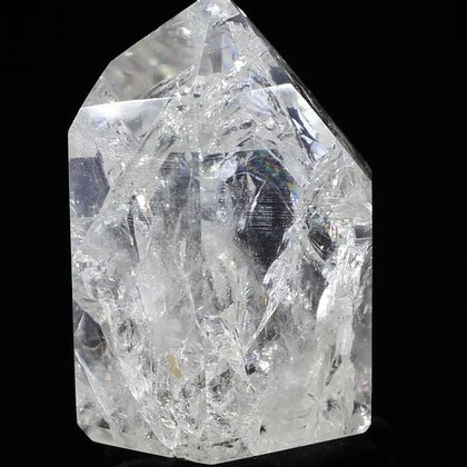 Fire & Ice Quartz Point ~61mm