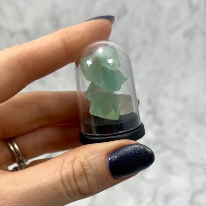 Fluorite Octahedra Energy Dome