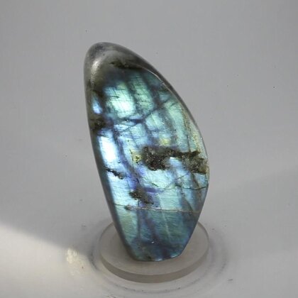 Freestanding Labradorite Polished Stone ~65 x 29mm