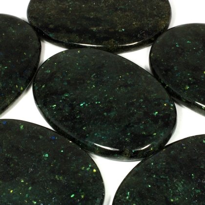 Galaxyite Palmstone ~70x50mm