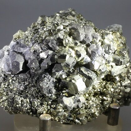 Galena & Pyrite Mineral Specimen ~65mm