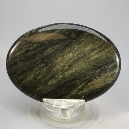 Gold Sheen Obsidian Palmston (Extra Grade) ~70x50mm