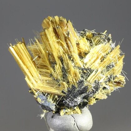 Golden Rutile with Hematite Healing Mineral ~20mm