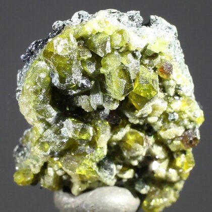 Green Andradite Garnet Healing Mineral ~21mm