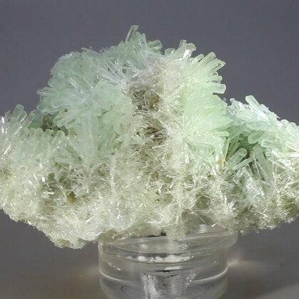 Green Gypsum Crystal Cluster ~62mm