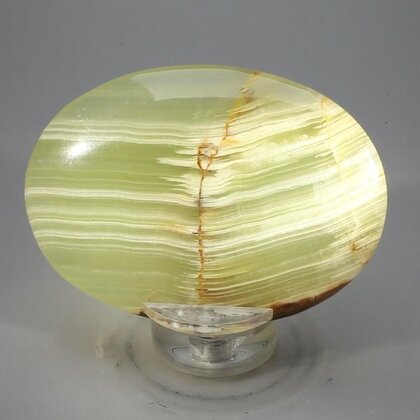 Green Onyx Palm Stone (Extra Grade) ~70x50mm