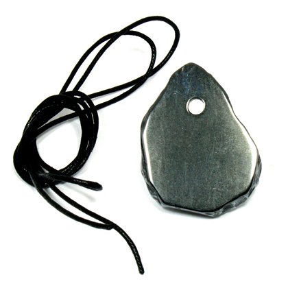 Hematite Slab Pendant