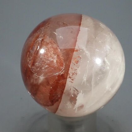 Hematoid Quartz Crystal Sphere ~37mm