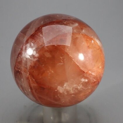 Hematoid Quartz Crystal Sphere ~47mm