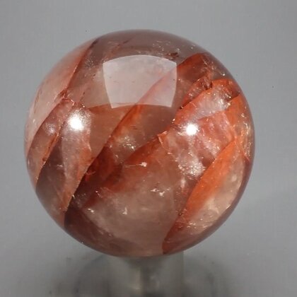 Hematoid Quartz Crystal Sphere ~52mm