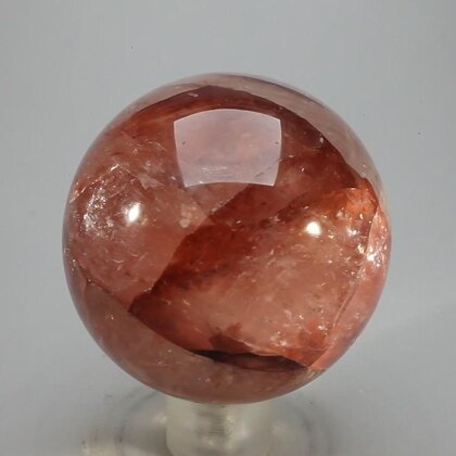 Hematoid Quartz Crystal Sphere ~53mm