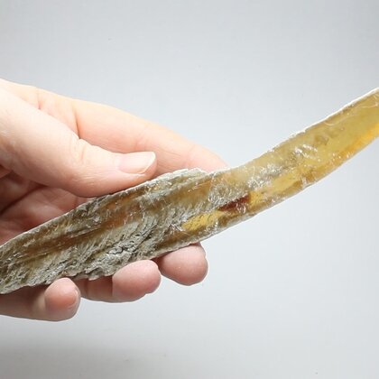 Honey Gypsum Healing Crystal ~193mm