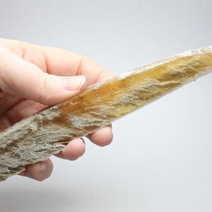 Honey Gypsum Healing Crystal ~193mm