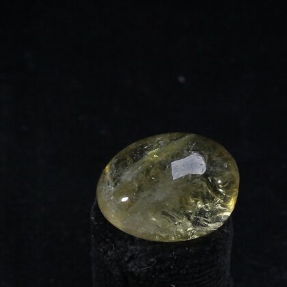 Honey-Yellow  Fluorite Tumblestone ~21mm