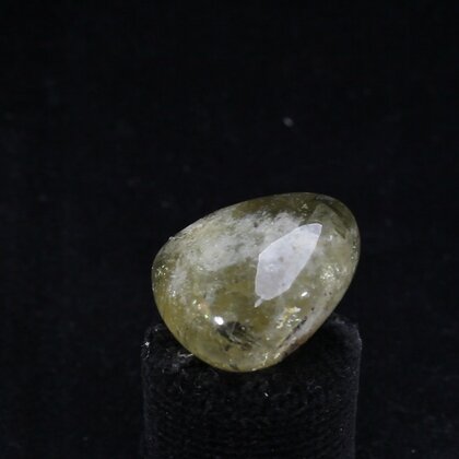Honey-Yellow  Fluorite Tumblestone ~22mm