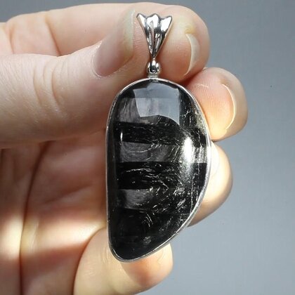 Hypersthene Pendant  ~39mm