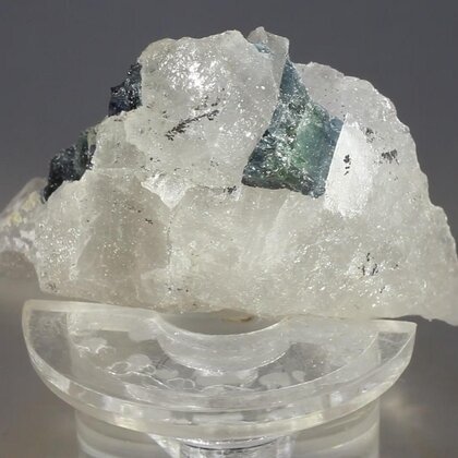 Indicolite (Blue Tourmaline) Quartz Crystal ~41mm