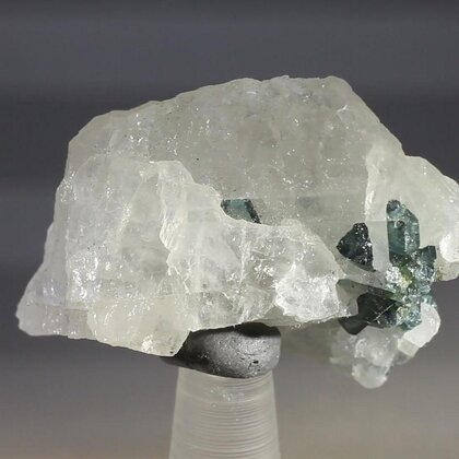 Indicolite (Blue Tourmaline) Quartz Crystal ~42mm