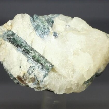 Indicolite (Blue Tourmaline) Quartz Crystal ~43mm